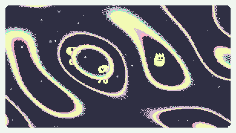 Characters in space